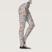 Leggings Motif de doodle pour les enfants mignons Halloween (Droite)