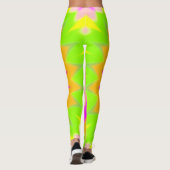 Leggings Motif de éclatement coloré (Dos)