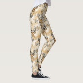 Leggings Motif de faon de la forêt rustique (Droite)