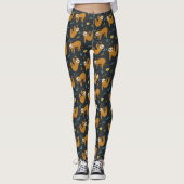 Leggings Motif de fentes adorables (Devant)
