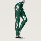 Leggings motif de feuille (Droite)