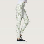 Leggings Motif de feuille botanique (Droite)