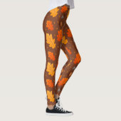 Leggings Motif de feuille d'automne (Droite)