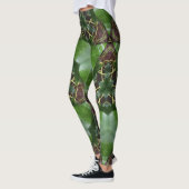 Leggings motif de feuilles d'ivoire (Gauche)