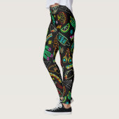 Leggings Motif de Fiesta du Mexique (Gauche)