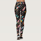Leggings Motif de flèche multicolore Thunder_Cove (Dos)