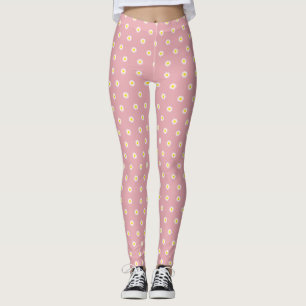Leggings Motif de fleur marguerite - Pureté, citation d'inn