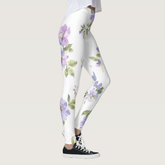 Leggings Motif de fleurs (Droite)