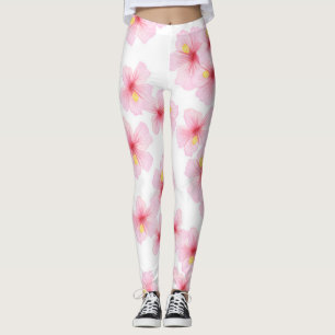 Leggings Motif de fleurs