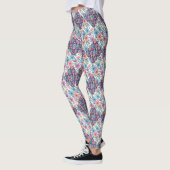Leggings motif de fleurs (Gauche)