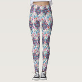 Leggings motif de fleurs (Devant)