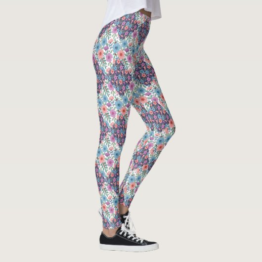 Leggings motif de fleurs (Droite)