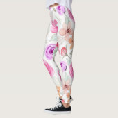 Leggings Motif de fleurs (Gauche)