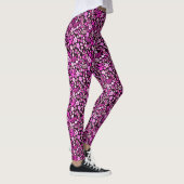 Leggings Motif de fleurs colorées (Droite)