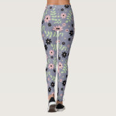 Leggings motif de fleurs de cerisier (Dos)