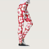 Leggings Motif de fleurs de ketmie (Droite)