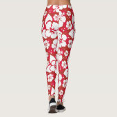 Leggings Motif de fleurs de ketmie (Dos)