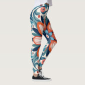 Leggings Motif de fleurs Mandala (Droite)