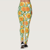 Leggings Motif de fleurs Marigold (Dos)