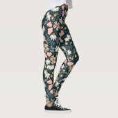 Leggings Motif de fleurs sauvages (Droite)