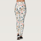 Leggings Motif de fleurs sauvages (Dos)