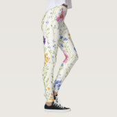 Leggings Motif de fleurs sauvages (Droite)