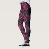 Leggings motif de fractale (Gauche)