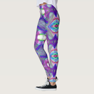 Leggings motif de fractale