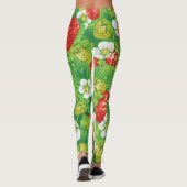 Leggings Motif de fraises (Dos)