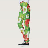 Leggings Motif de fraises (Gauche)