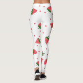 Leggings Motif de fraises (Dos)