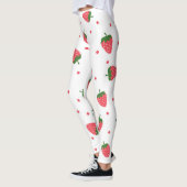 Leggings Motif de fraises (Gauche)