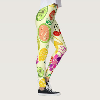 Leggings Motif de fruits