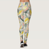 Leggings Motif de fruits | Citrus vibrant (Dos)