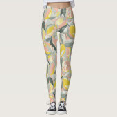 Leggings Motif de fruits | Citrus vibrant (Devant)