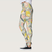 Leggings Motif de fruits | Citrus vibrant (Gauche)
