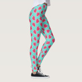 Leggings Motif de fruits de fraise cuite (Droite)