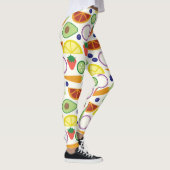 Leggings Motif de fruits et légumes modernes (Droite)