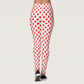 Leggings Motif de fruits rouges pomme (Dos)