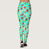 Leggings Motif de fruits sains (Dos)