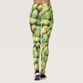 Leggings Motif de fruits tropicaux à la noix de coco (Dos)