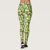 Leggings Motif de fruits tropicaux à la noix de coco (Dos)
