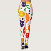 Leggings Motif de fruits vibreux (Dos)