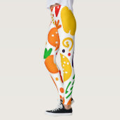 Leggings Motif de fruits vibreux (Gauche)