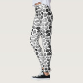 Leggings Motif de galets (Gauche)