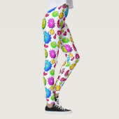 Leggings Motif de gemmes colorées (Droite)