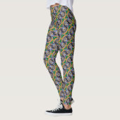 Leggings motif de graffiti Abstrait (Gauche)