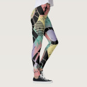 Leggings Motif de graffiti urbain coloré (10) (Droite)