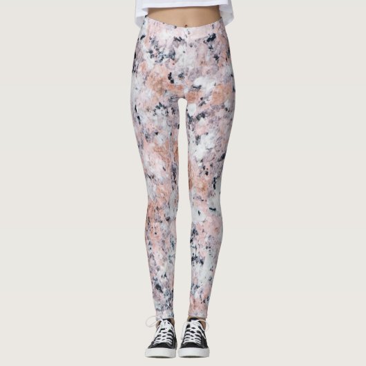 Leggings Motif de granit (Devant)