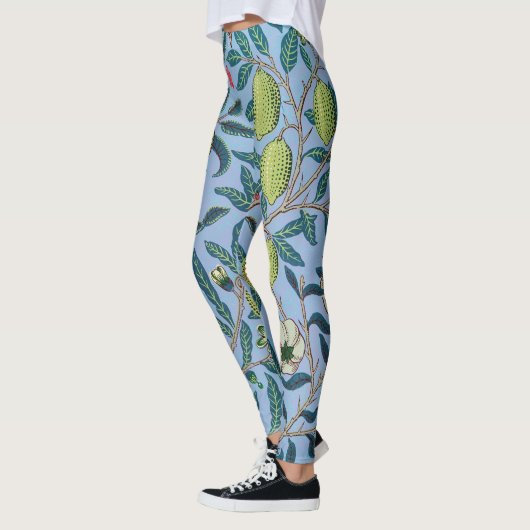 Leggings Motif de grenade par William Morris (Gauche)